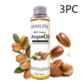 Natural Argan Hair Oil 100m Deep Moisturizing High Quality Factory Wholesale (Option: 100ml-3PCS)