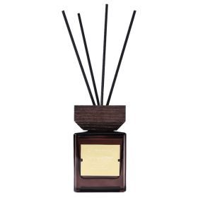 Hotel Fragrance Wooden Lid Rattan Reed Diffuser Essential Oil (Option: 100ml-Brilliant Jasmine)